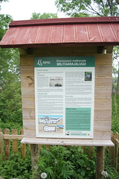 Береговая батарея на острове Осмуссаар