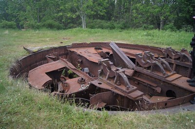 Береговая батарея на острове Осмуссаар