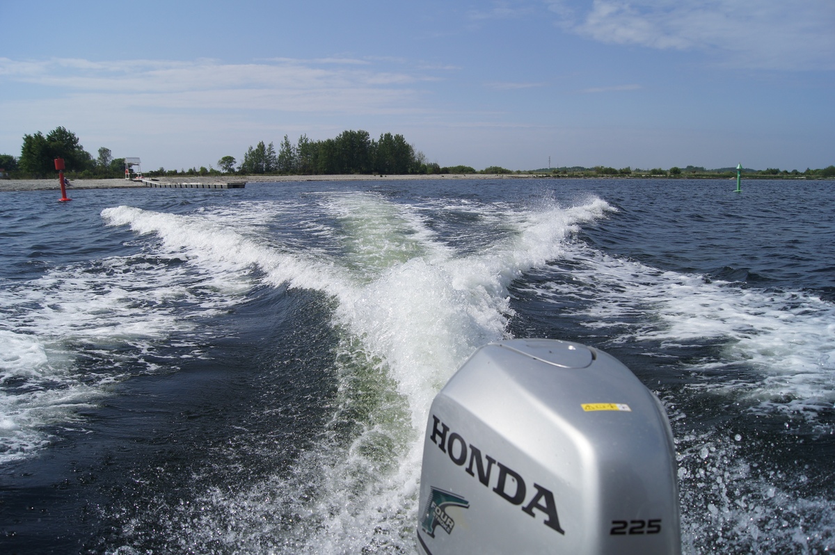 Honda. Midsummer day in Osmussaar island.