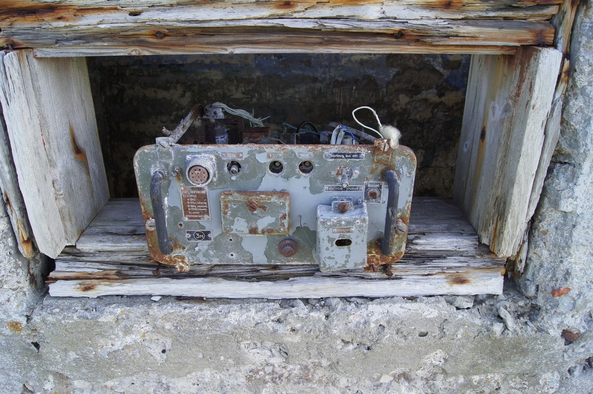  Military facilities on the Osmussaar island.