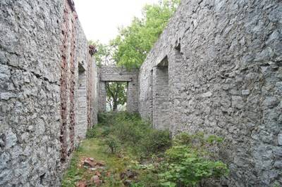 Military facilities on the Osmussaar island