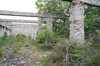 Military facilities on the Osmussaar island