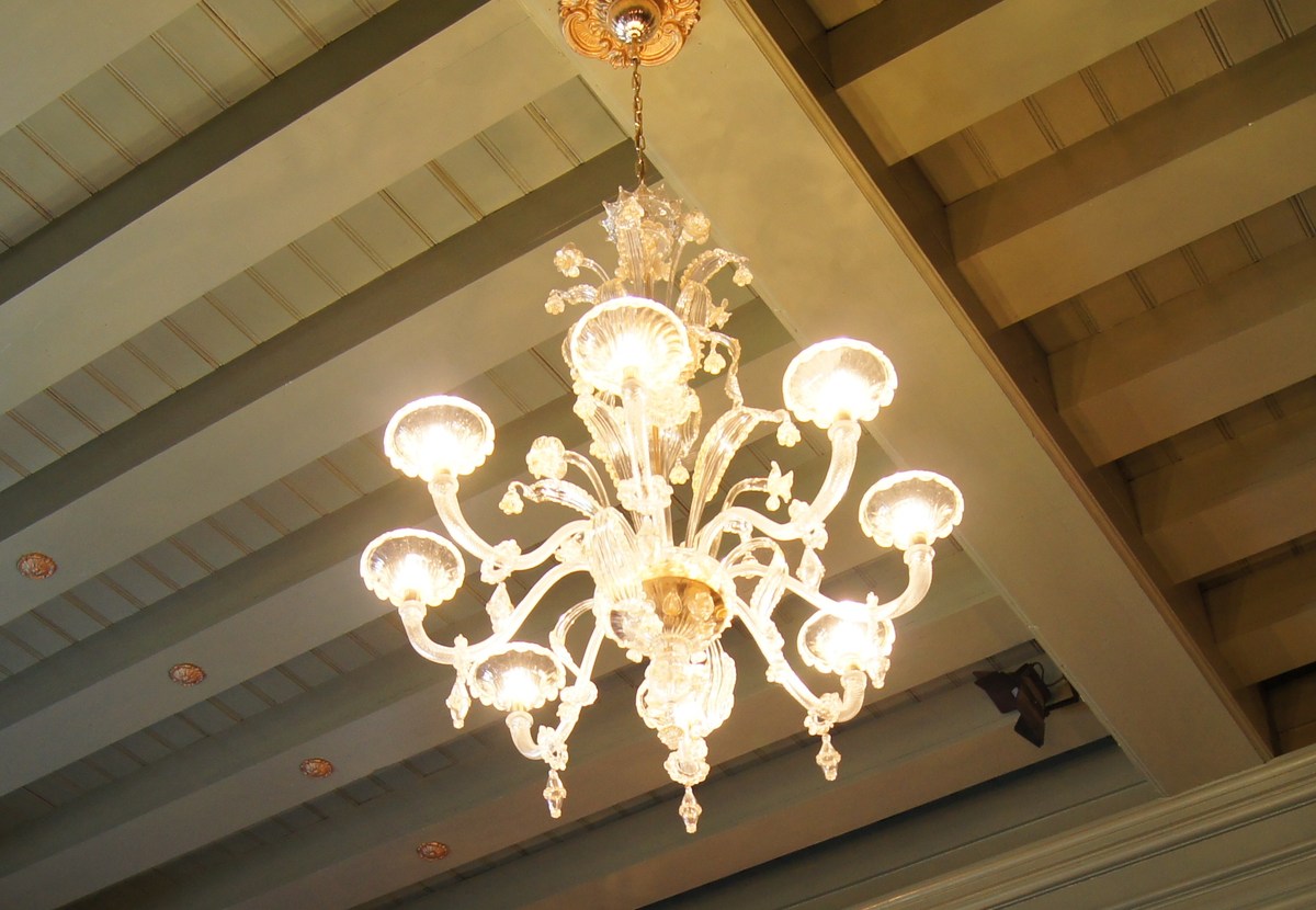 Chandelier.  Alatskivi castle.