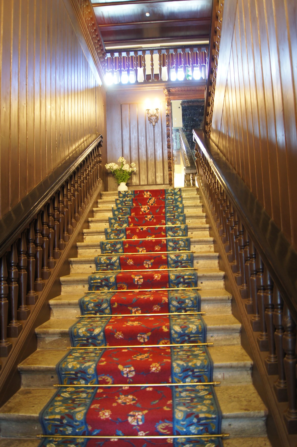 Staircase. Alatskivi castle.