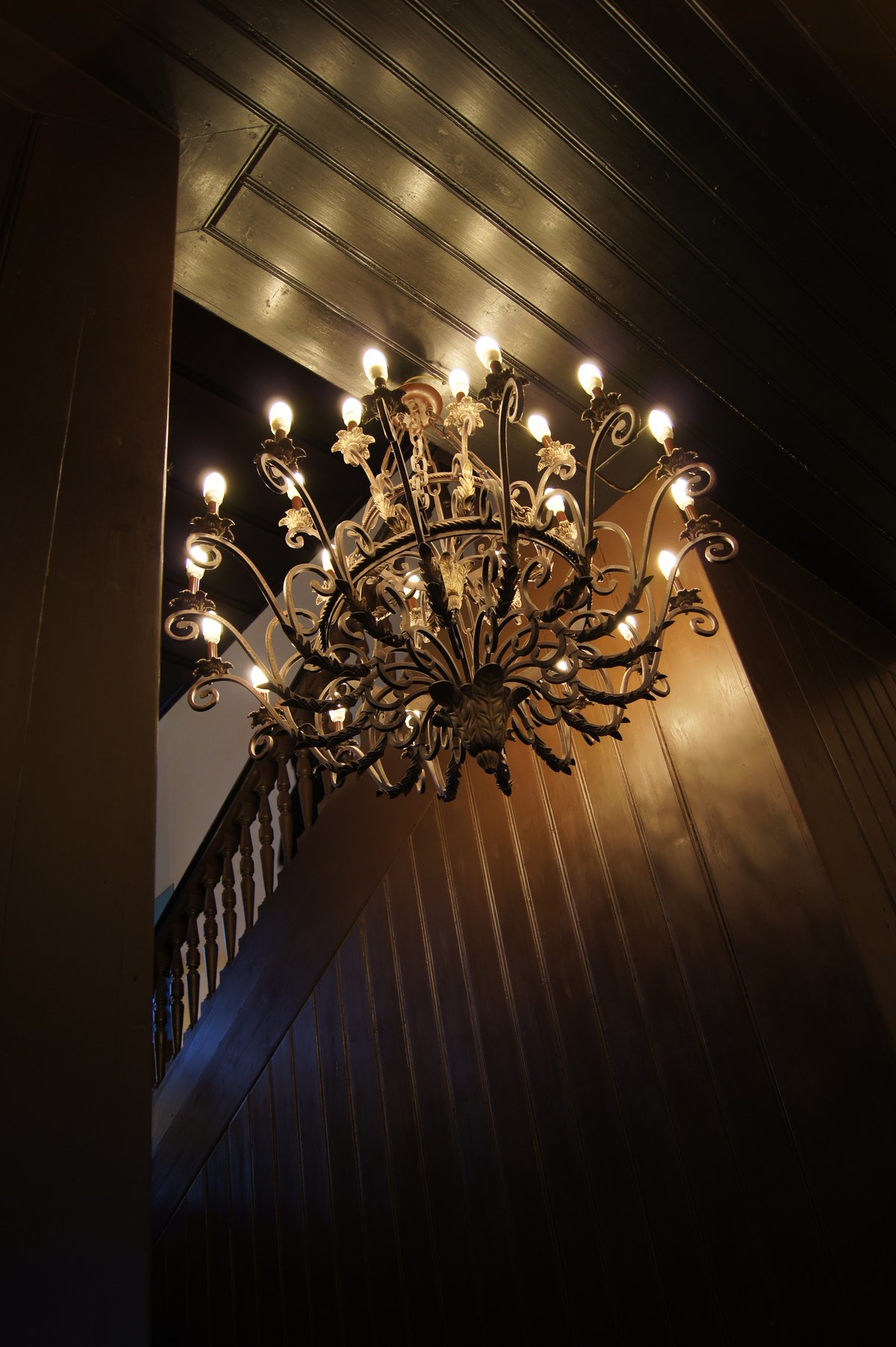 Сhandelier.  Alatskivi castle.