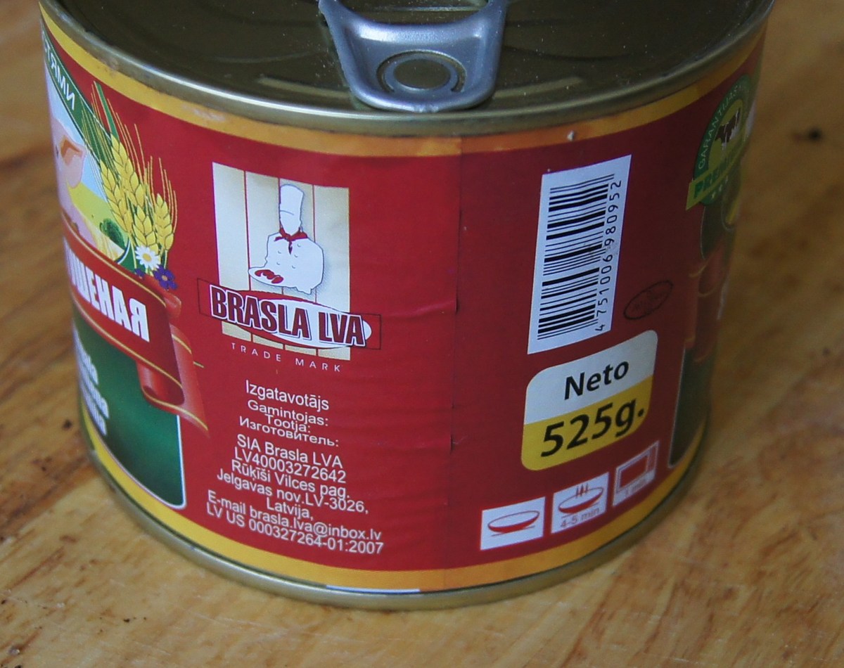  Дегустация тушёнки BRASLA LVA. 