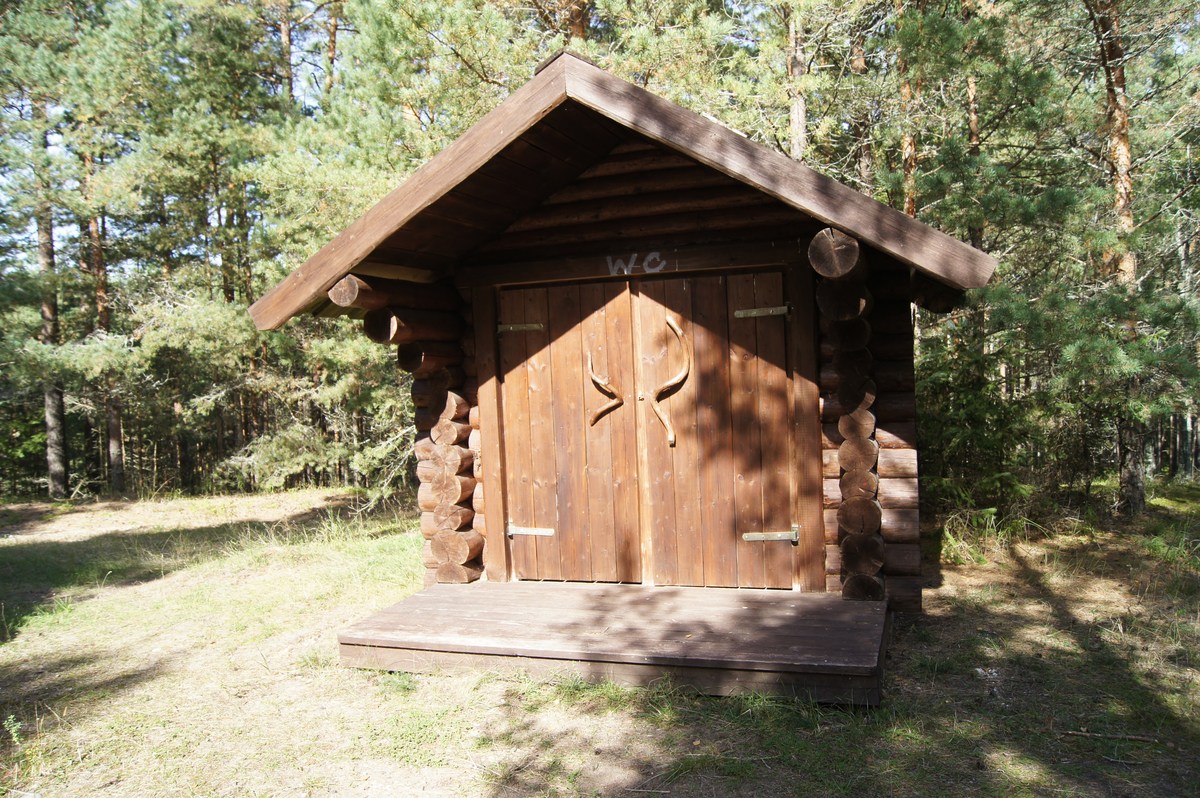  Место для костра Тыотусемяэ. Tõotusemäe lõkkekoht.