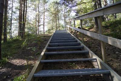 Место для костра Тыотусемяэ. Tõotusemäe lõkkekoht.