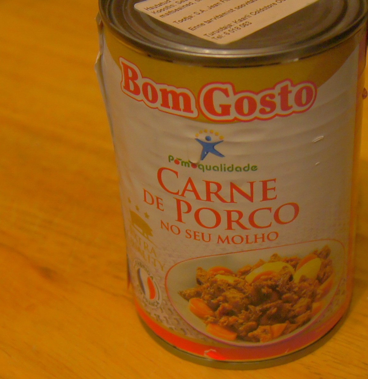  Тушёнка Bom Gosto.