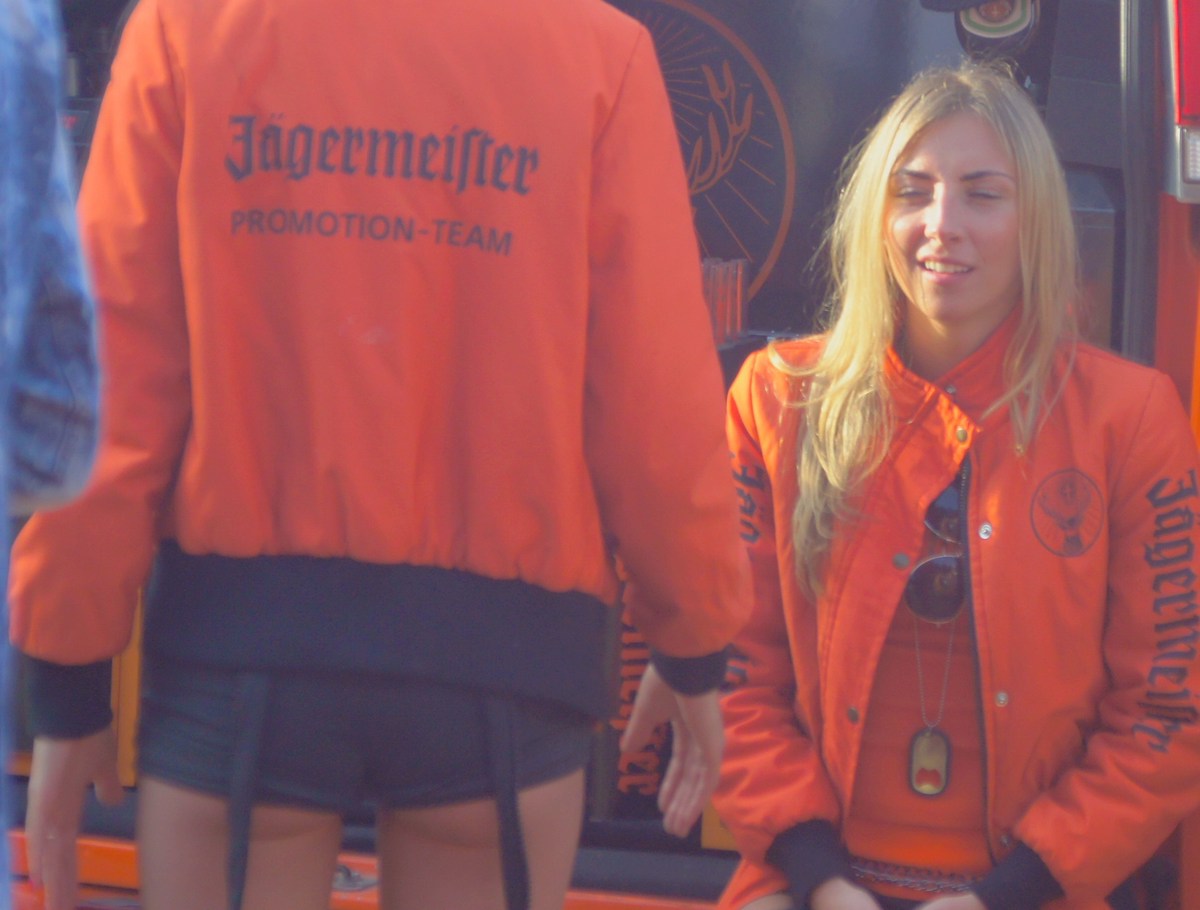 Jägermeister advertising. Pärnu Grillfest.