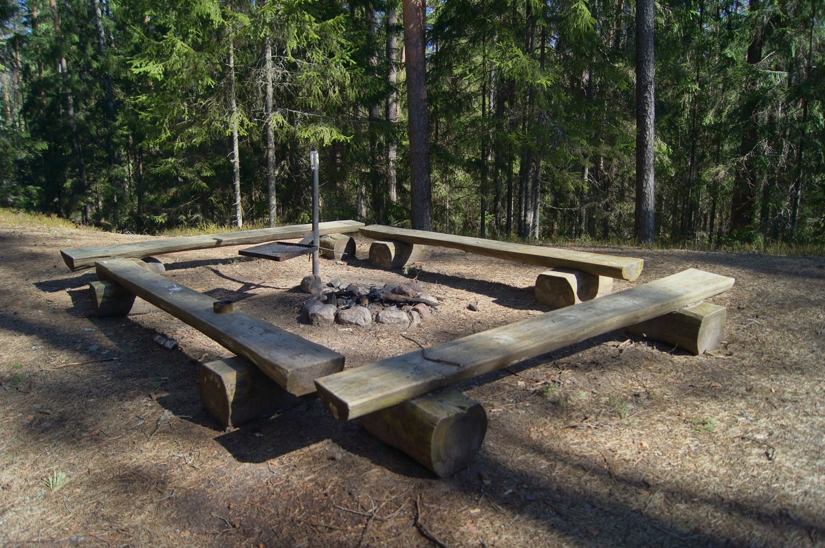  Место для костра Kabelimäe.