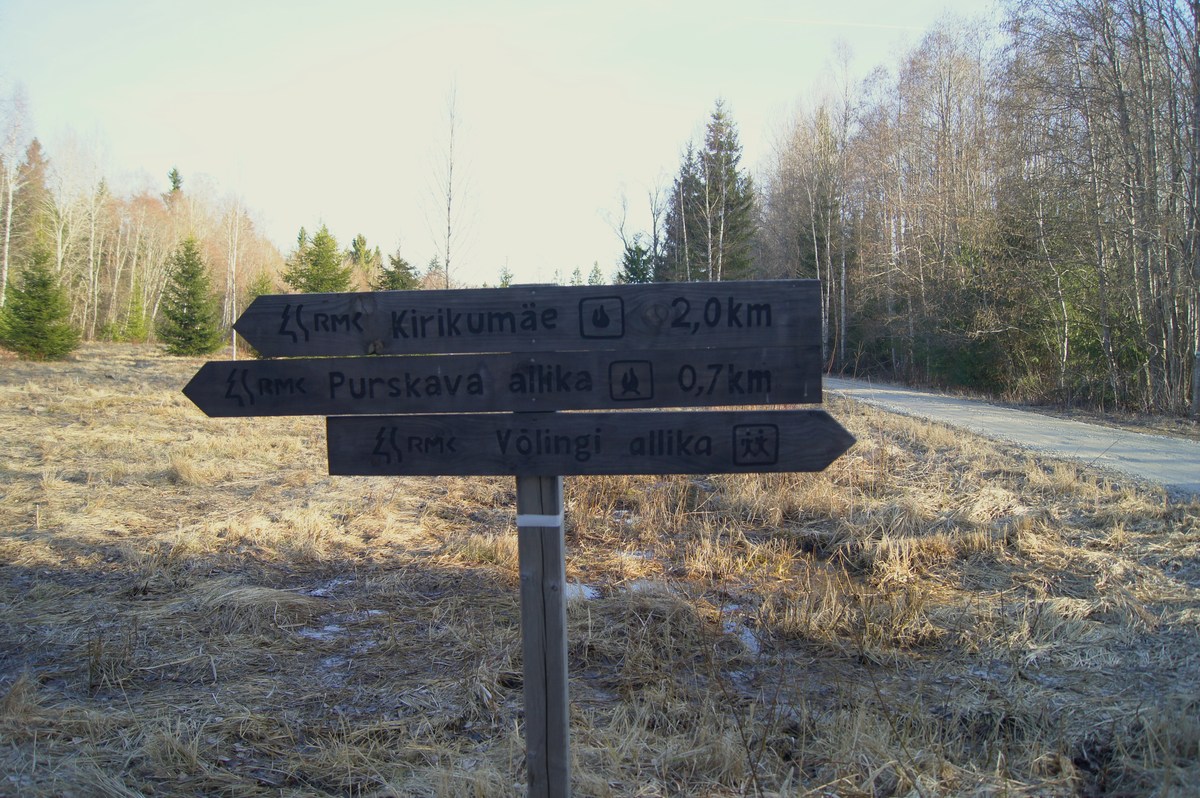  Пикниковое место Võlingi lõkkekoht.