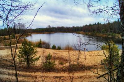 Пикниковое место Matsimäe karjääri lõkkekoht.