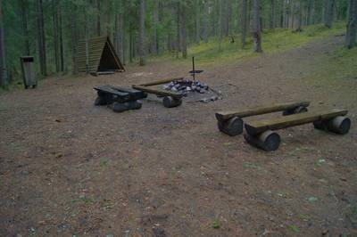 Место для костра Ноку, начало