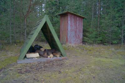 Пикниковое место mägede lõkkekohad