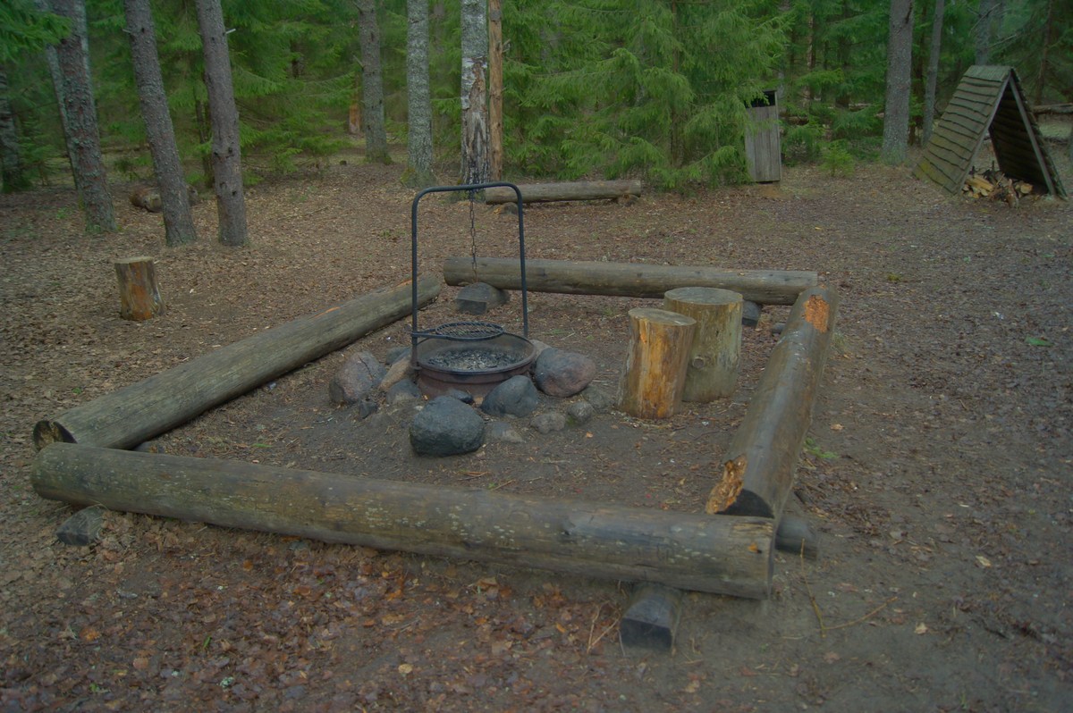  Место для костра Ноку, продолжение. Noku lõkkekoht.