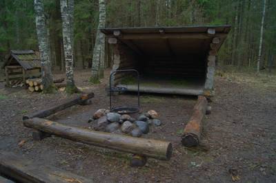 Место для костра Ноку. Noku lõkkekoht.