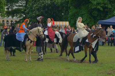Рыцари на днях старого города