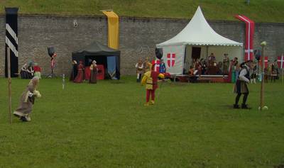 Рыцари на днях старого города