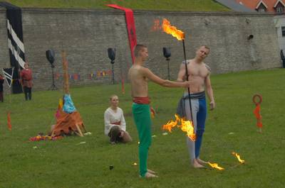 Рыцари на днях старого города