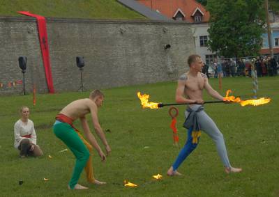 Рыцари на днях старого города