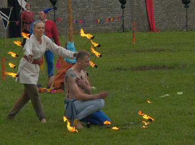 Рыцари на днях старого города