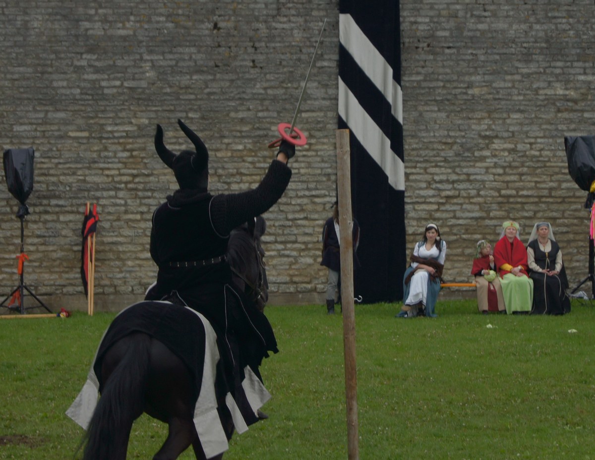 Сбор колец. Рыцари на днях старого города.