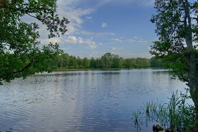 Пикниковое место, озеро соодаярв, Soodajärv.