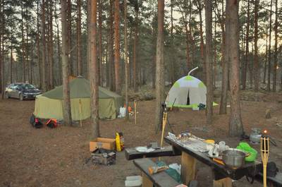 Новый год на природе, Палдиски