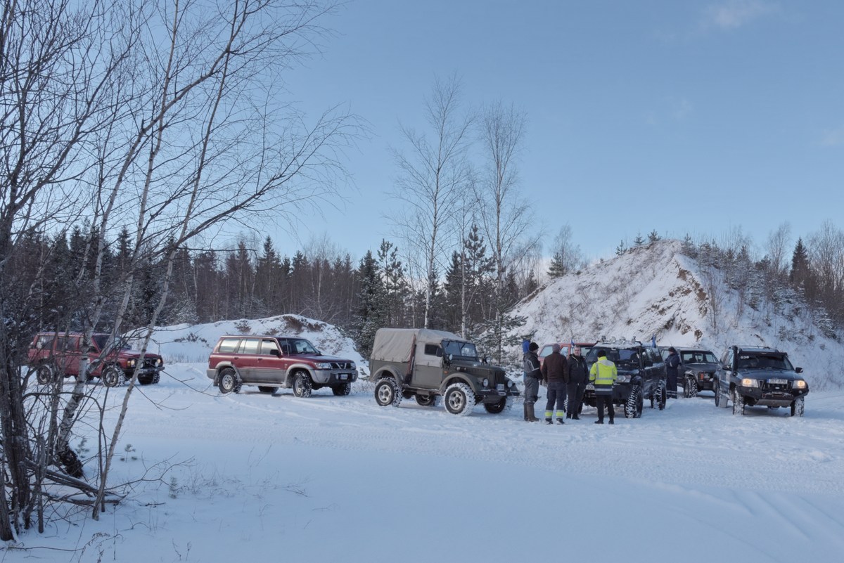  Выезд на бездорожье.