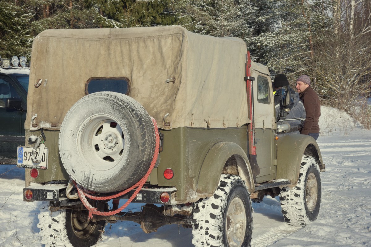  Выезд на бездорожье.