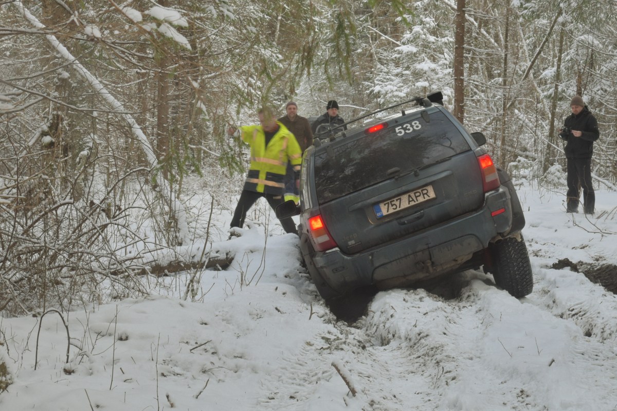  Выезд на бездорожье.