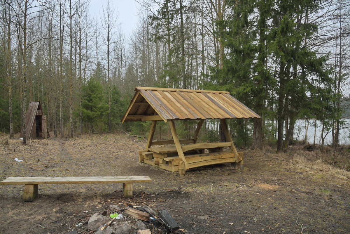  Место для костра Ярвеотса.