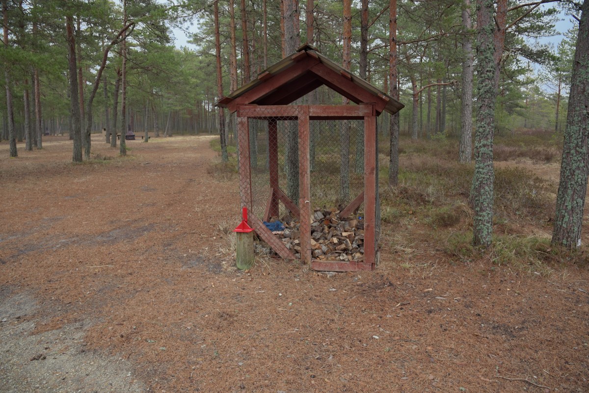  Место для костра Тянавярве.