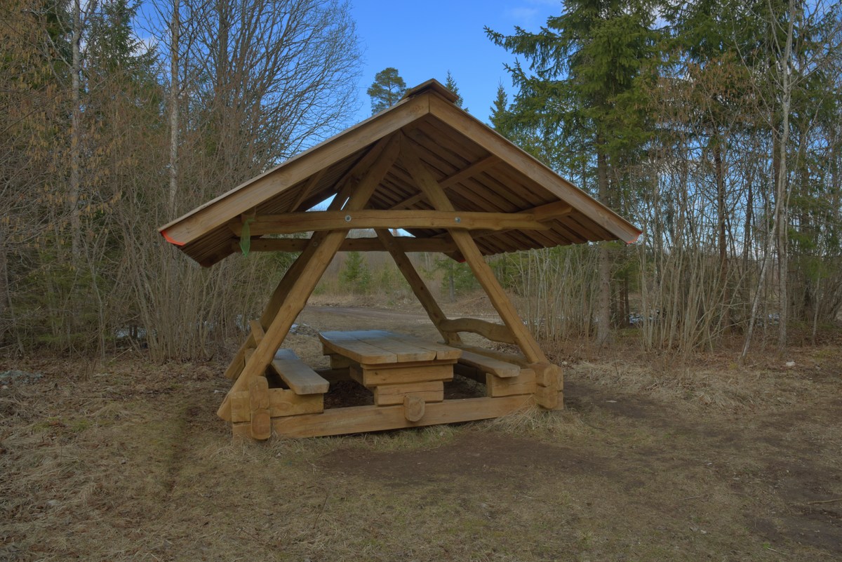  Место для костра Алавере, Alavere lõkkekoht.