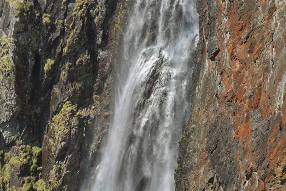  Водопад в Норвегии Ворингфоссен.