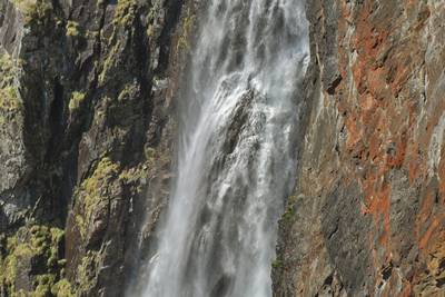 Водопад в Норвегии Ворингфоссен, Vøringfossen.