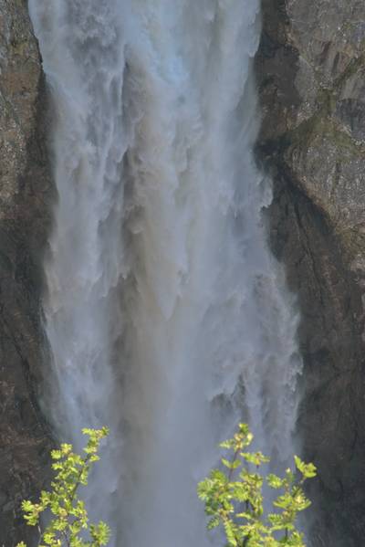Водопад в Норвегии Ворингфоссен, Vøringfossen.