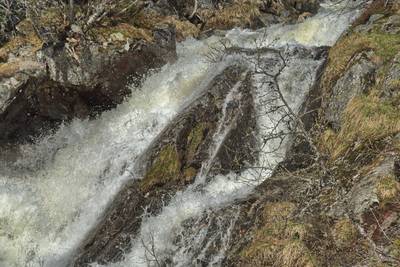 Водопад в Норвегии Ворингфоссен, Vøringfossen.