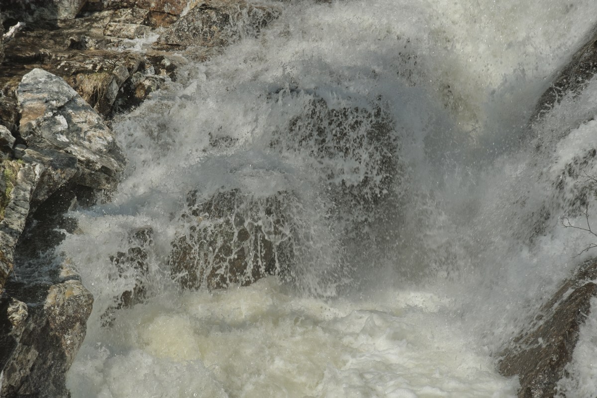  Водопад в Норвегии Ворингфоссен.