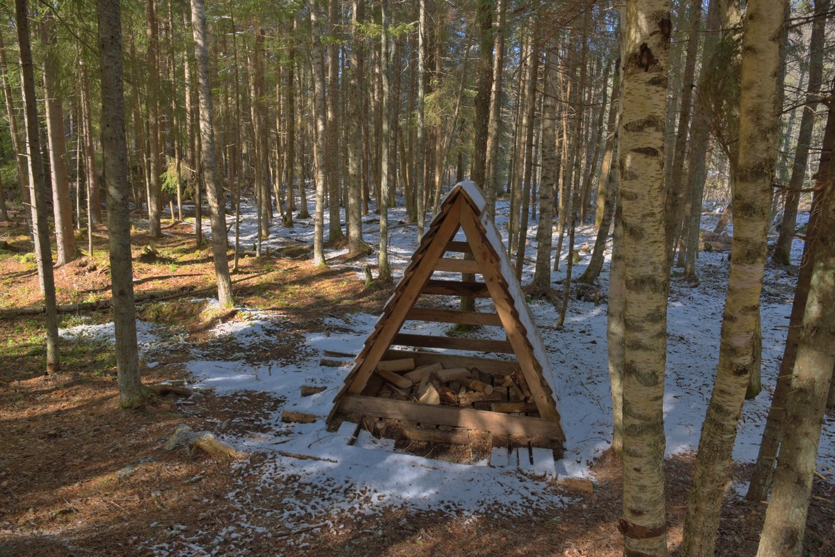 Место для костра Крани, Krani lõkkekoht.