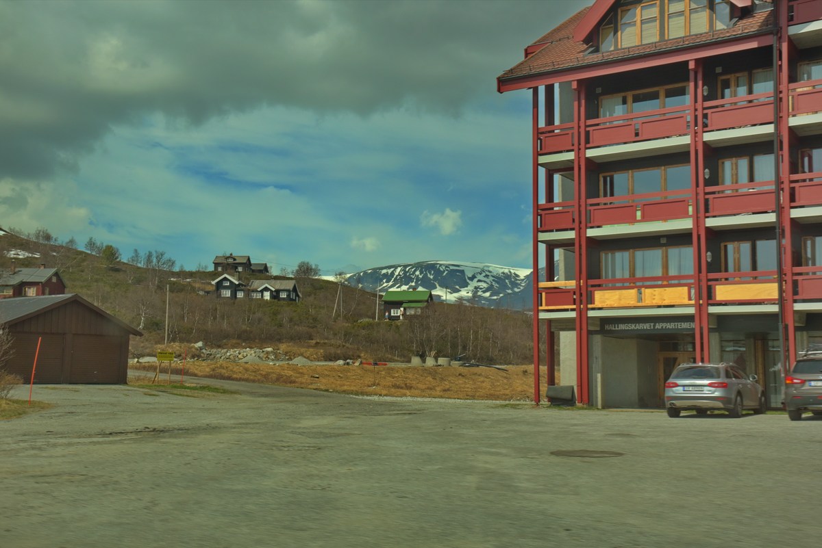 Отель. Норвегия. Едем через перевал. 