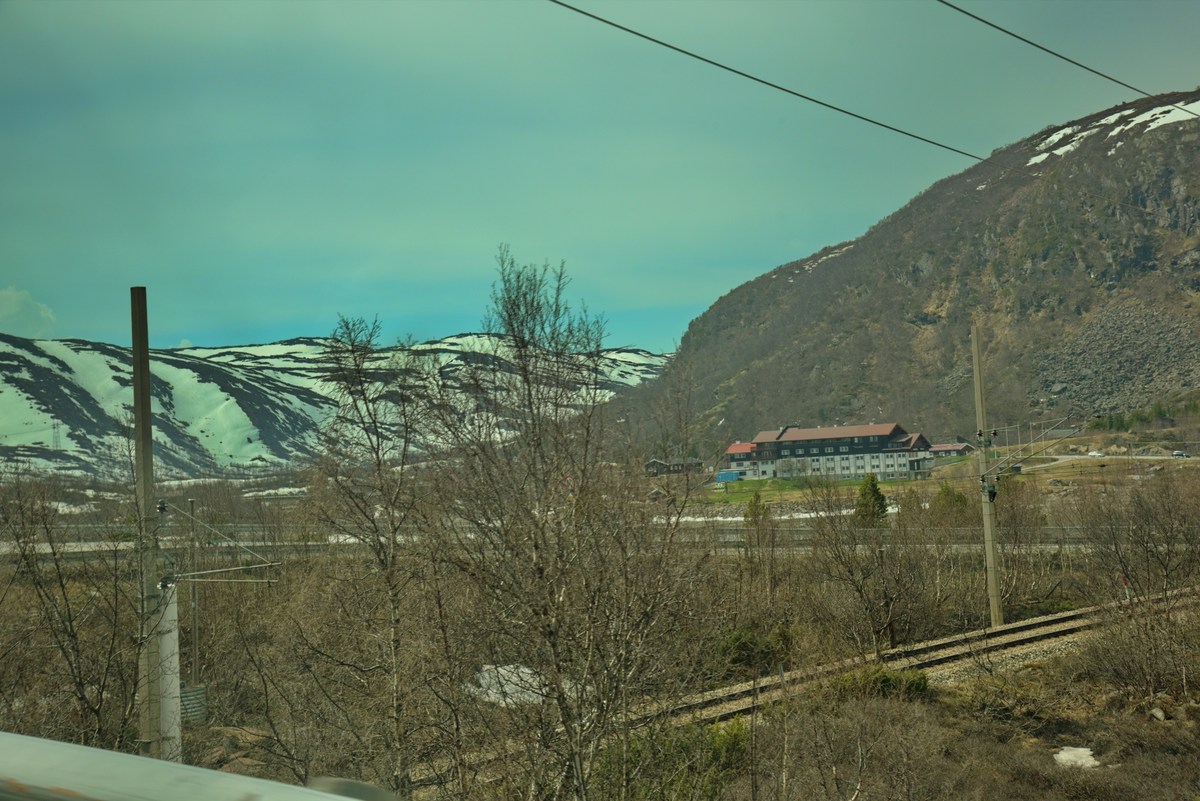  Норвегия. Едем через перевал. 
