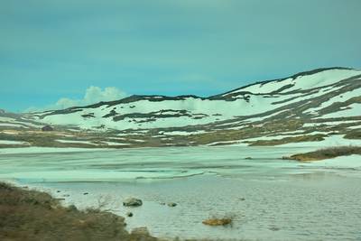 Норвегия. Едем через перевал.