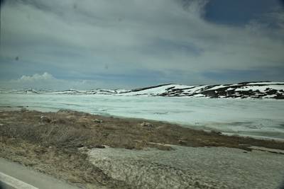 Норвегия. Едем через перевал.