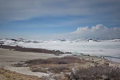 Норвегия. Едем через перевал.