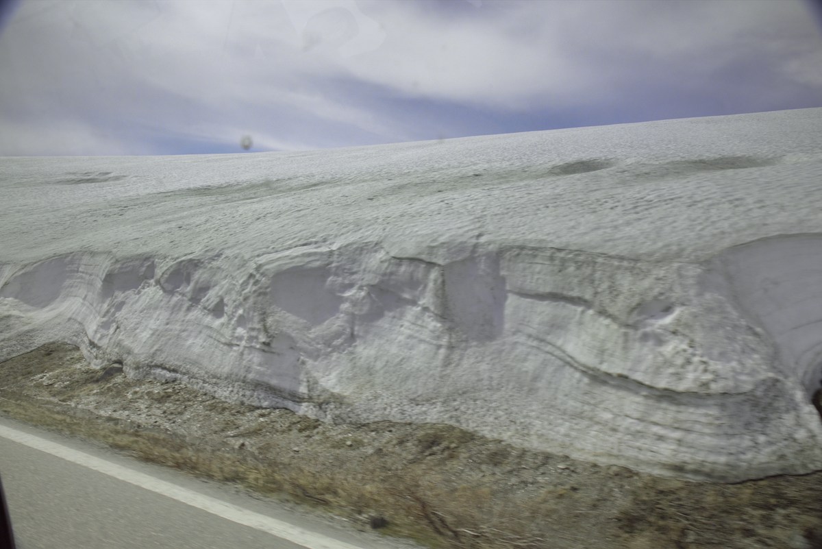  Норвегия. Едем через перевал. 