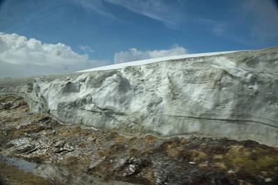 Норвегия. Едем через перевал.