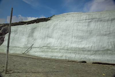 Норвегия. Едем через перевал.