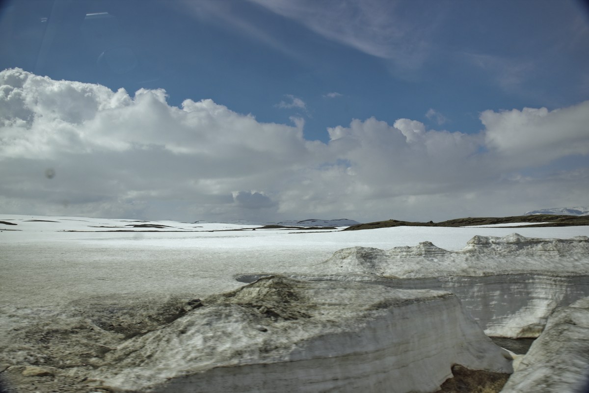  Норвегия. Едем через перевал. 